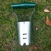 Handheld Seedling Transplanting Plastic Handle Cylinder Hole Punch Digger Efficient Horticultural Tool Vegetable Planter