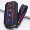 Key Case Cover for Chery Omoda C7 Jaecoo J7 J5 with Keychain Non Slip Key Shell for 4 Button Chery Smart Car Remote Key Case Anti-Scratch Surface