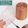 1PC Pure Copper Mesh Anti Snail Copper Wire Filter for Distilling Household Brewed Beer Garden Products