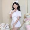 Sexy Lingerie Pretty Nurse Cosplay Uniform, Angel In White Cosplay Dress Hot