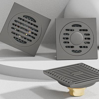 Anti-Odor Drain Valve Cover Dual Use Floor Hair Catcher Stainless Steel Floor Drain  Shower Room