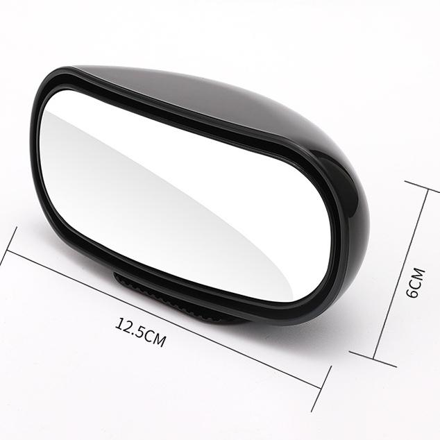 Warehouse Forklift Safety Equipment 2-Pack Rectangular Convex Mirrors 12" - Blind Spot Mirrors For Trucks, Tractors & Farm Vehicles Vehicle Blind Spot Mirrors - View #3