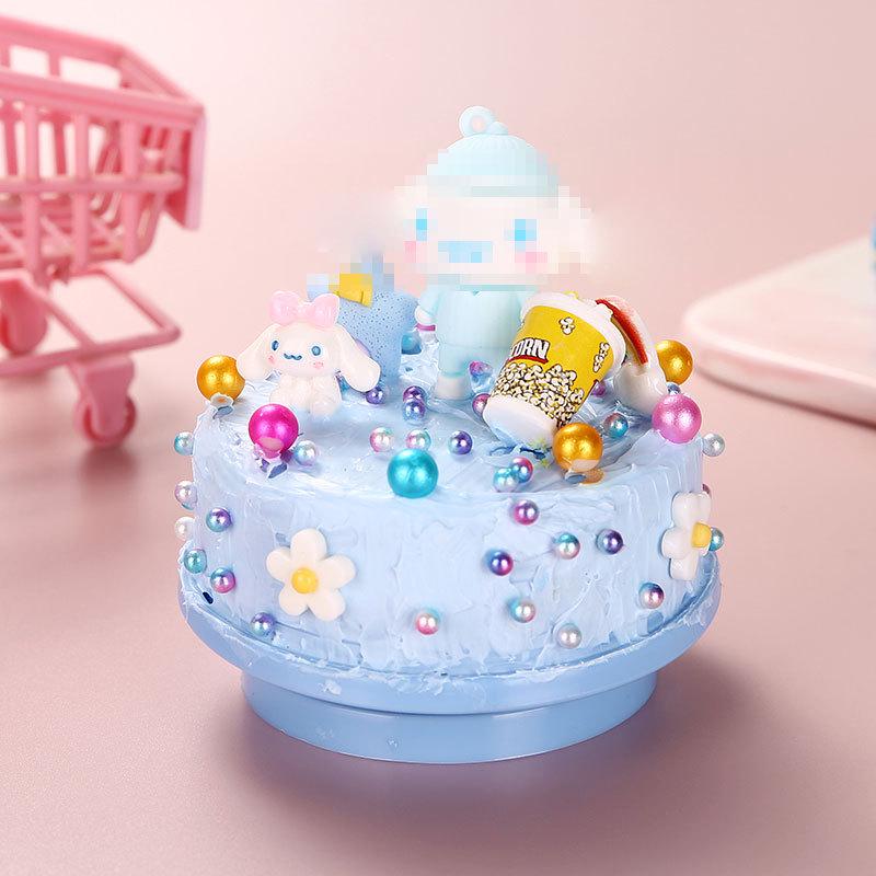 DIY Cartoon Music Box - Handmade Rotating Birthday Gift & Educational Toy for Kids