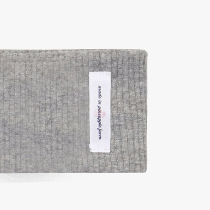 PINK PINEAPPLE MORI MOOD HAIRBAND_GREY