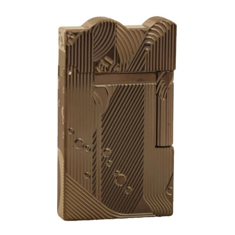 **New Good Luck Retro Flint Lighter**: Creative Side-Slip Ignition with Old-Fashioned Charm