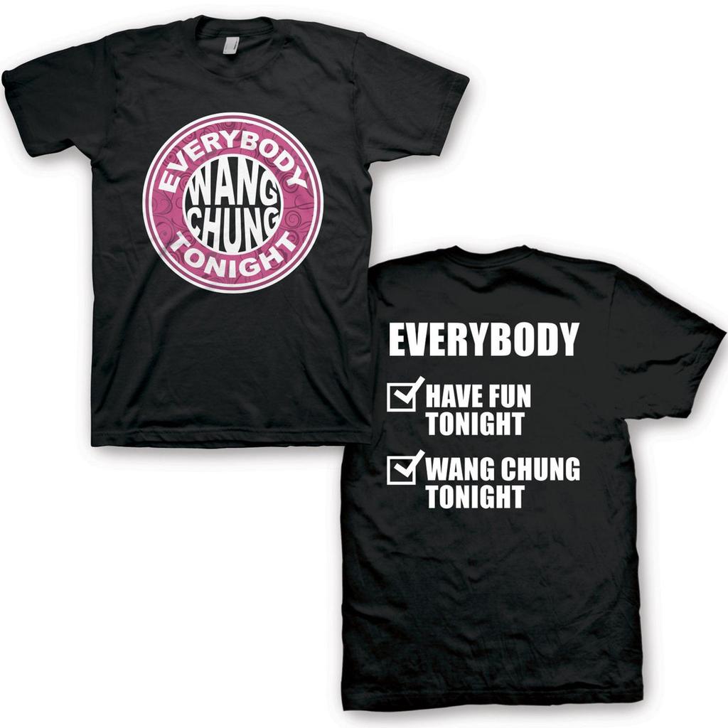 T-shirt Wang Chung Cerchi e Scacchi