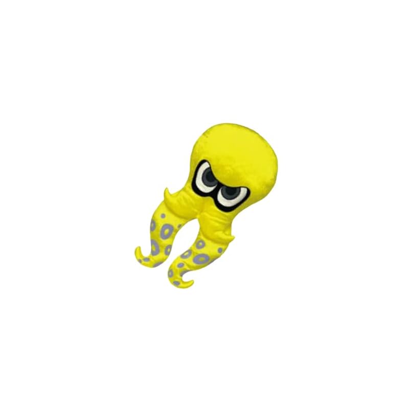 

splatoon 3 вырубная подушка осьминог желтый