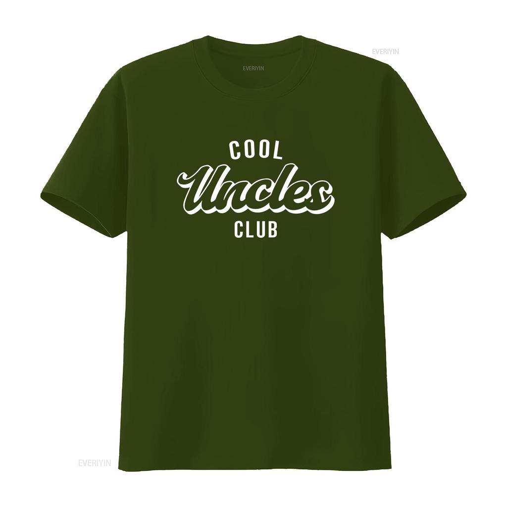 Cool Uncles Club Mens T Shirt Funny Pregnancy Announcement for New vintage Washed Breathable homme fashion graphic