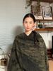 Yunnan Ethnic-Style Large Shawl Cape - Imitation Cashmere Scarf Cloak