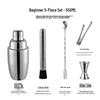 Set de Shaker pentru Cocktailuri din Oțel Inoxidabil ZISIZ