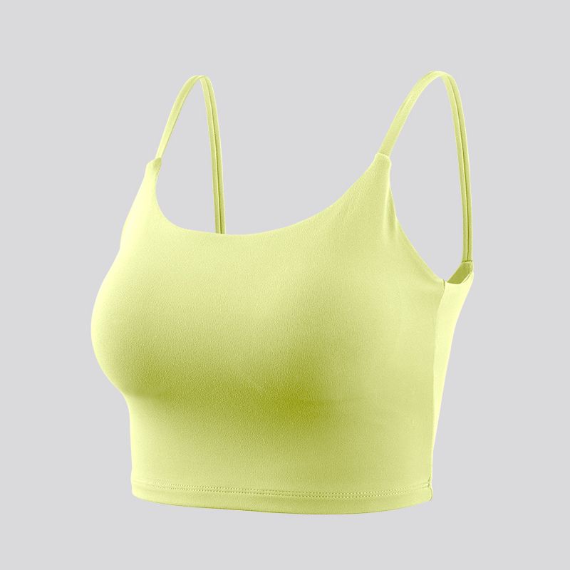 

Mitaogirl Спортивный жилет Kendall Женский Розовый Интим Фитнес Одежда для йоги Новое поступление Красивая спинка Топы-слинги Бюстгальтер M Lime green