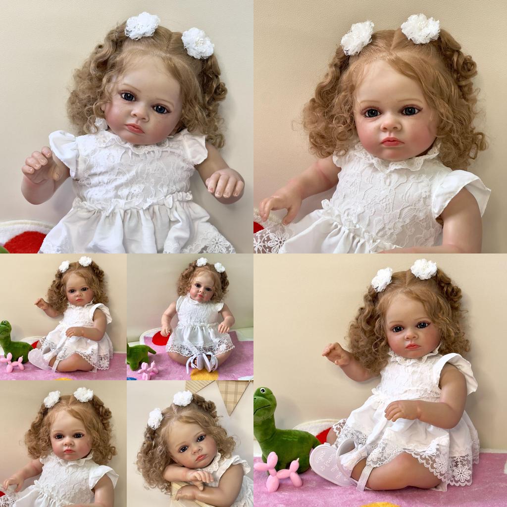 Silikon Reborn Babypuppe 60cm Realistische Venendetails Für Sammler Und Geschenkgeber