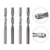 Reliable Spiral Router Bit Crafted from Solid Carbide Material Ensures Smooth Cuts on MDF and Nonferrous Metals
