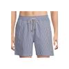 Polo Ralph Lauren SS24 Logo Embroidered Striped Elastic Waist Beach Shorts Men Shorts Blue 710905990-001