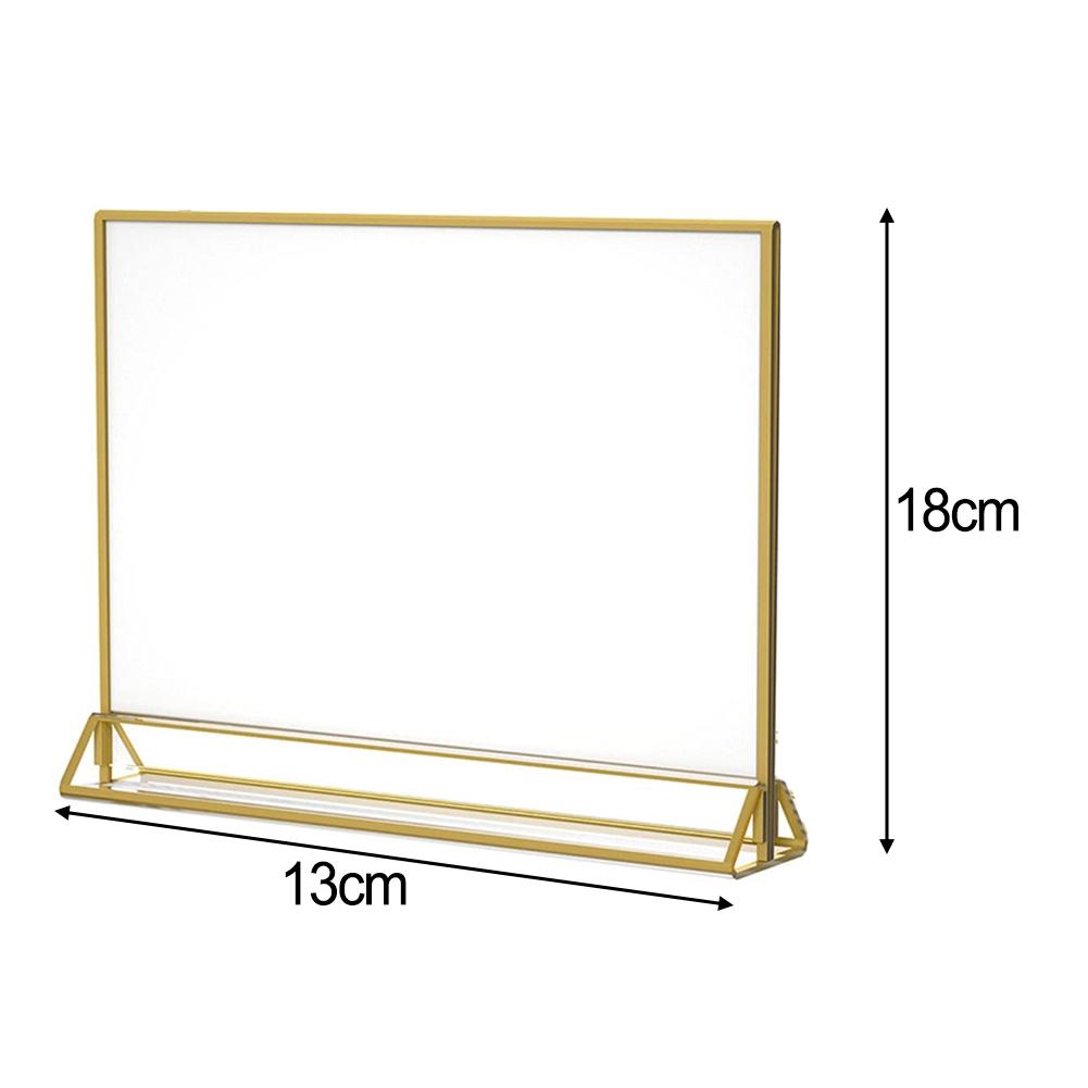 10*15cm/13*18cm/15*21cm Displayständer Einfach zu installieren Transparent