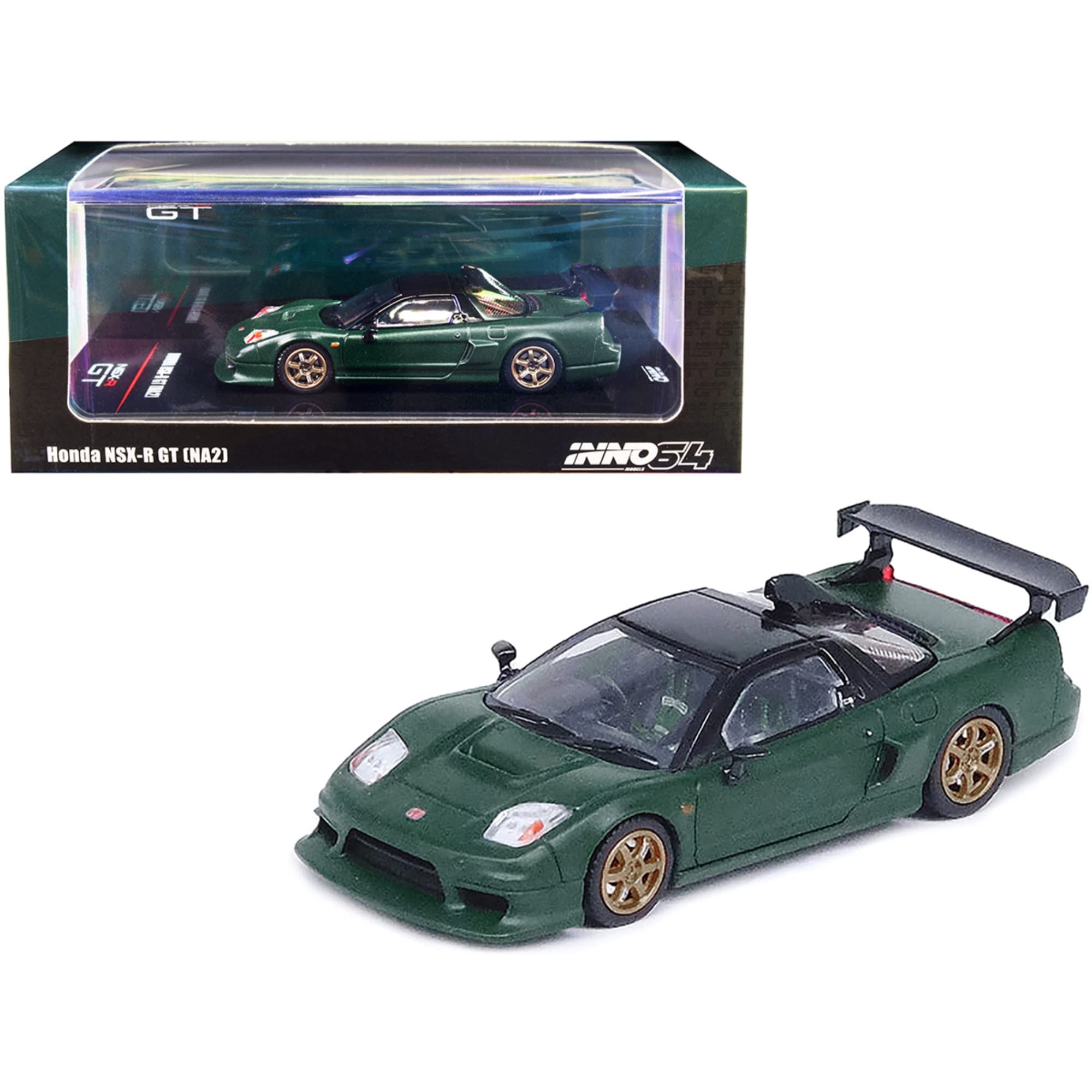

Inno Models Honda GT Matte Green Finished Product 1/64 NSX-R (NA2)