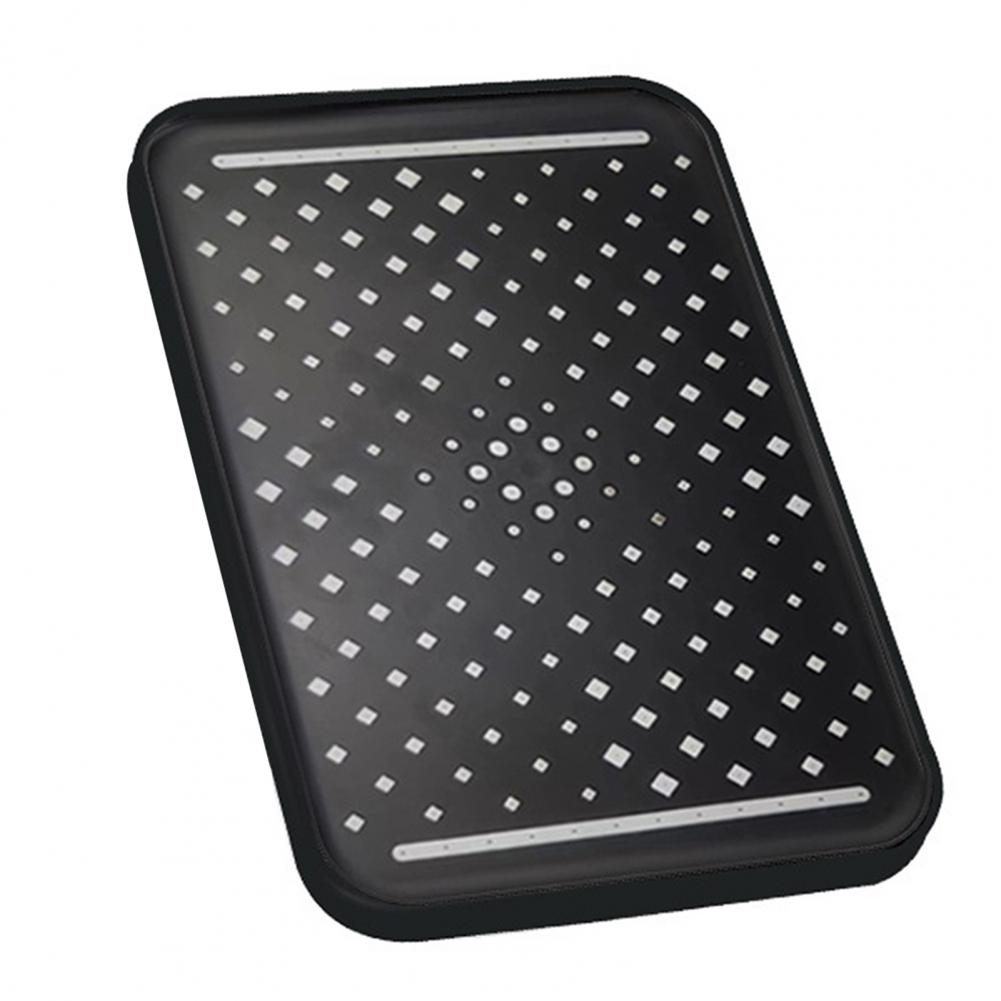 Rain Shower Head High-Pressure Stainless Steel Rainfall Showerhead Large Waterfall Bathroom Square Showerhead For Shower Lovers