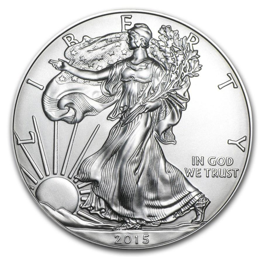 Moneta pamiątkowa Statua Wolności, 2011-2024, moneta Eagle Ocean, posrebrzana, medal pamiątkowy