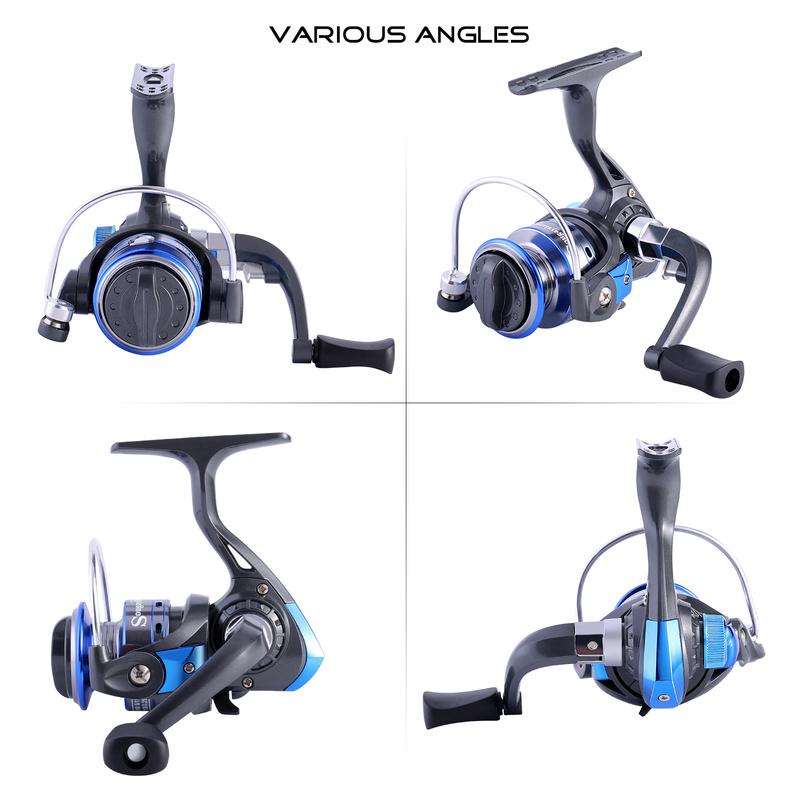 Eis Angelrute Set Carbon Faser Licht Angelrute Und Mini Ultra Glatte Angelrolle Angelausrüstung