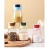 0.5G Quantitative Seasoning Container Dustproof Press Type Seasoning Jar Seasoner Storage Salt Dispenser For Home Kitchen