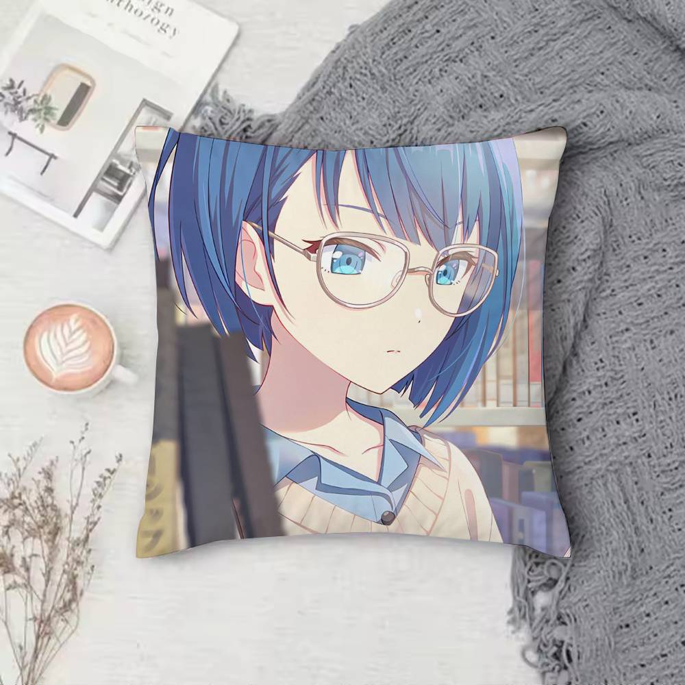 Project SEKAI Haruka Kiritani Pillow Case Cushion Cover Throw Pillow Case For Car Sofa