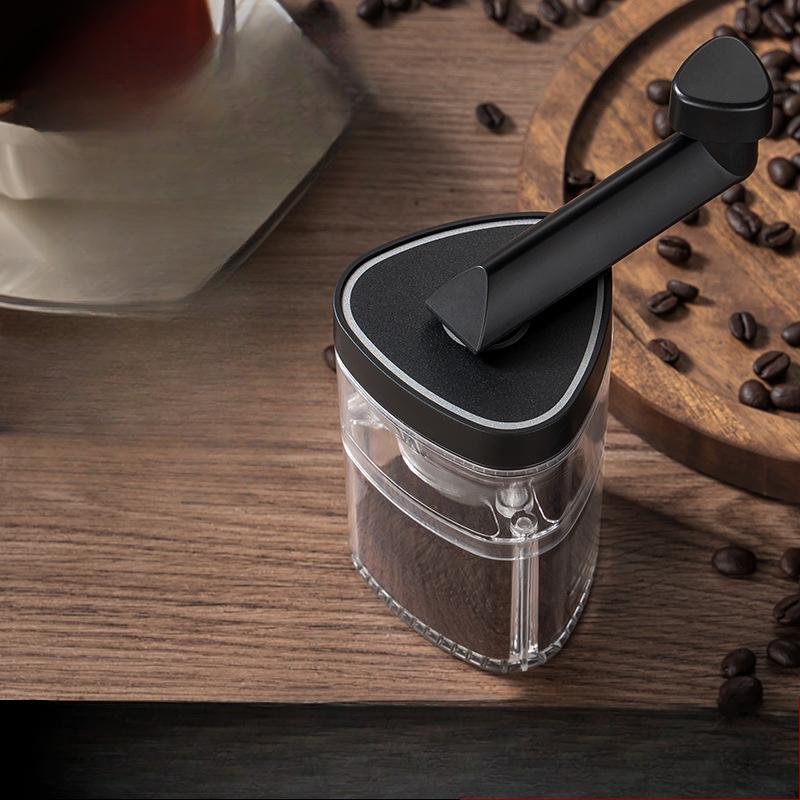 Manual Coffee Grinder with Adjustable Ceramic Burr for Coarse and Fine Grinding