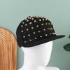 Herren- und Damen Niet Flachhut Punk Rock Hip Hop Nieten Baseballkappen Y2K Outdoor Personalisierter Hut