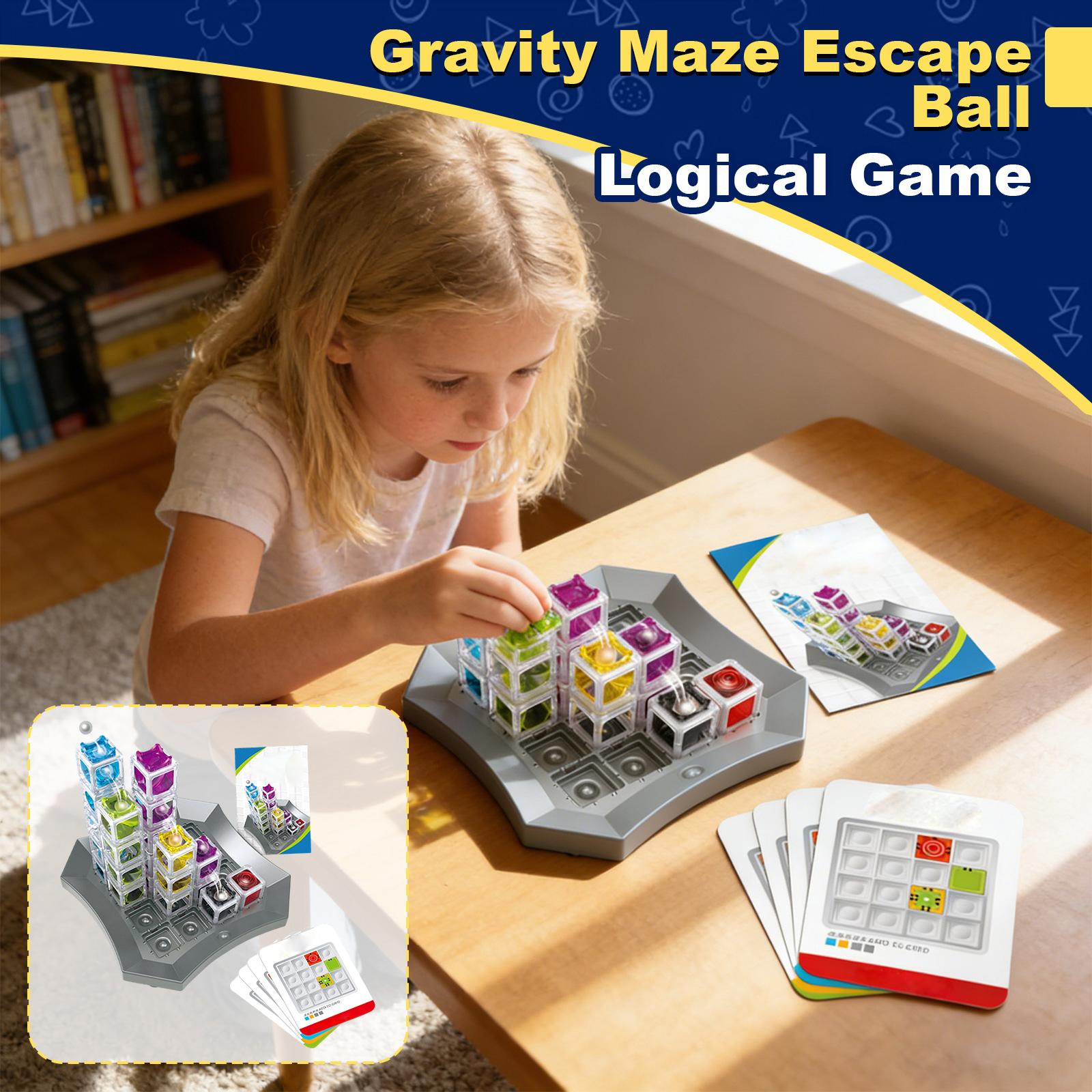 Лабиринт Побег Шар 3D Стереоскопическая Катящийся Шар Настольная Игра Для Детей One Size