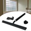 Adjustable Length Silicones Wiper For Bathroom Window Shower Door Floor Tile Multiple Surfaces Squeegee Cleaning Tool