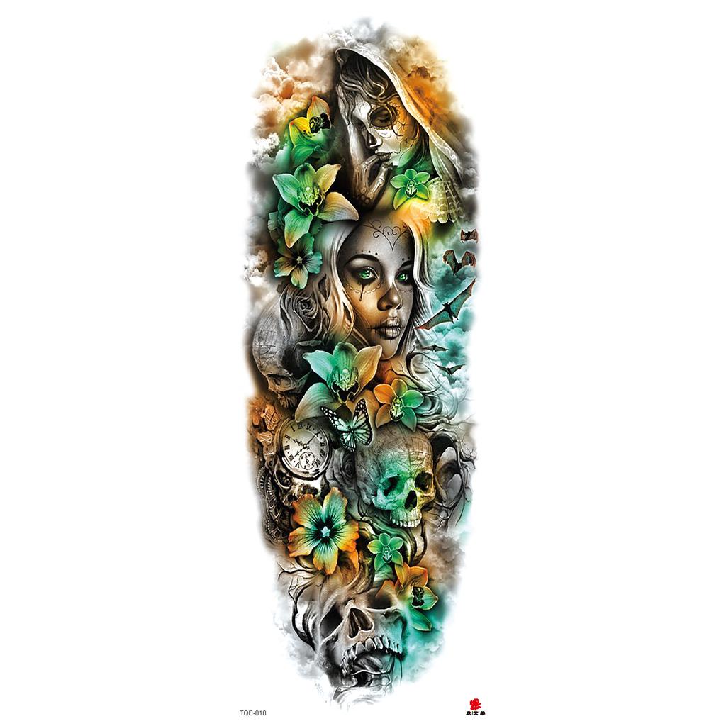 High Quality Temporary Body Arm Sticker Fake Temporary Tattoo Arm