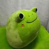 30cm Kawaii Frog Green Head Plush Toys Soft Stuffed Creative Cute Animal Pillow Dolls for Children Girls Birthday Gifts