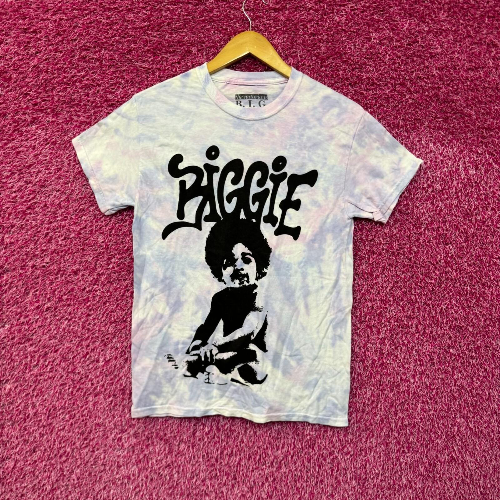 Biggie Smalls Ready To Die tiedye Rap shirt size small S