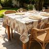 Home Dining Kitchen Party  Classic Style Cotton Linen Rectangle Soft Washable Table Cover Decorative Table Cloth