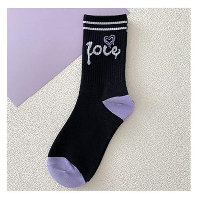 Socks For Women In Spring , With Three-dimensional Relief Design, Soft And Comfortable Women's Long Socks