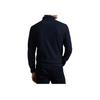 Polo Ralph Lauren Embroidered Zipper High Neck Long Sleeve Sweatshirt Men sweatshirt Navy-Blue 710903647-005