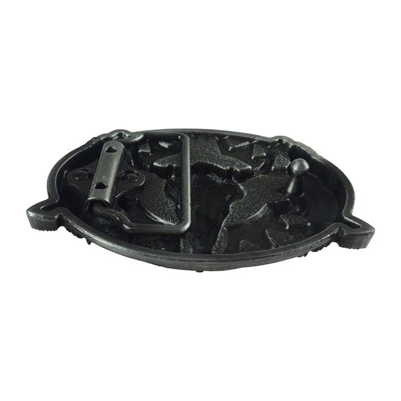 Double Eagle Tribal Bull Skull Belt Buckle - Retro & Stylish 4.0