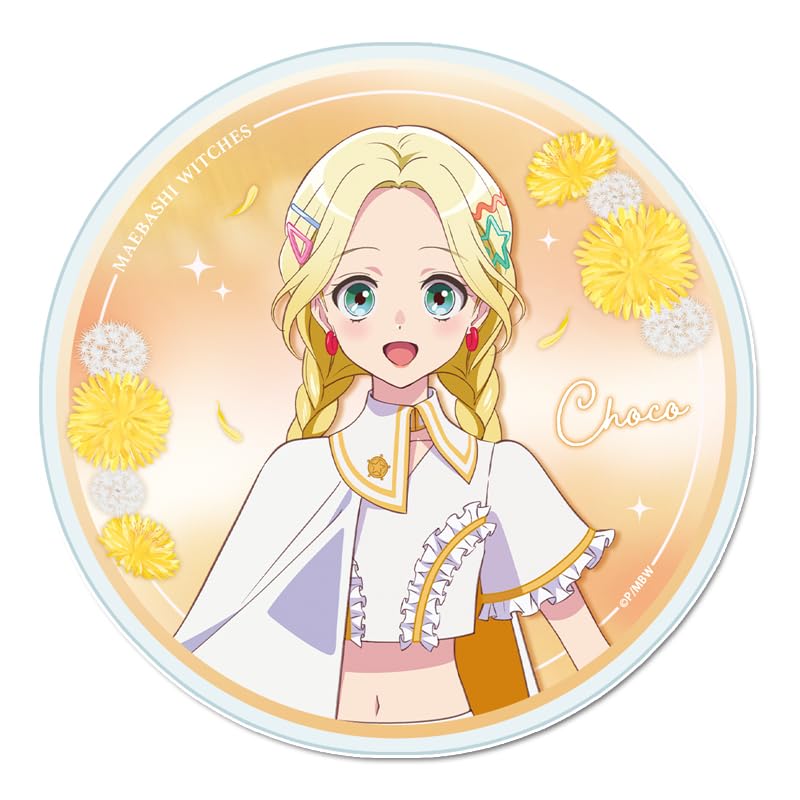 Maebashi Witches Mimata Chocolate Acrylic Coaster