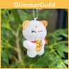 Plush Lucky Lovely Cat Keychain With Colorful Chains Ideal For Gifts And Decor Cute