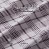 Xiangying Irregular Plaid High-Waist A-Line Skirt