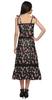 Moomaya Printed Adjustable Shoulder Strap Women Casual Sleeveless Long Dress
