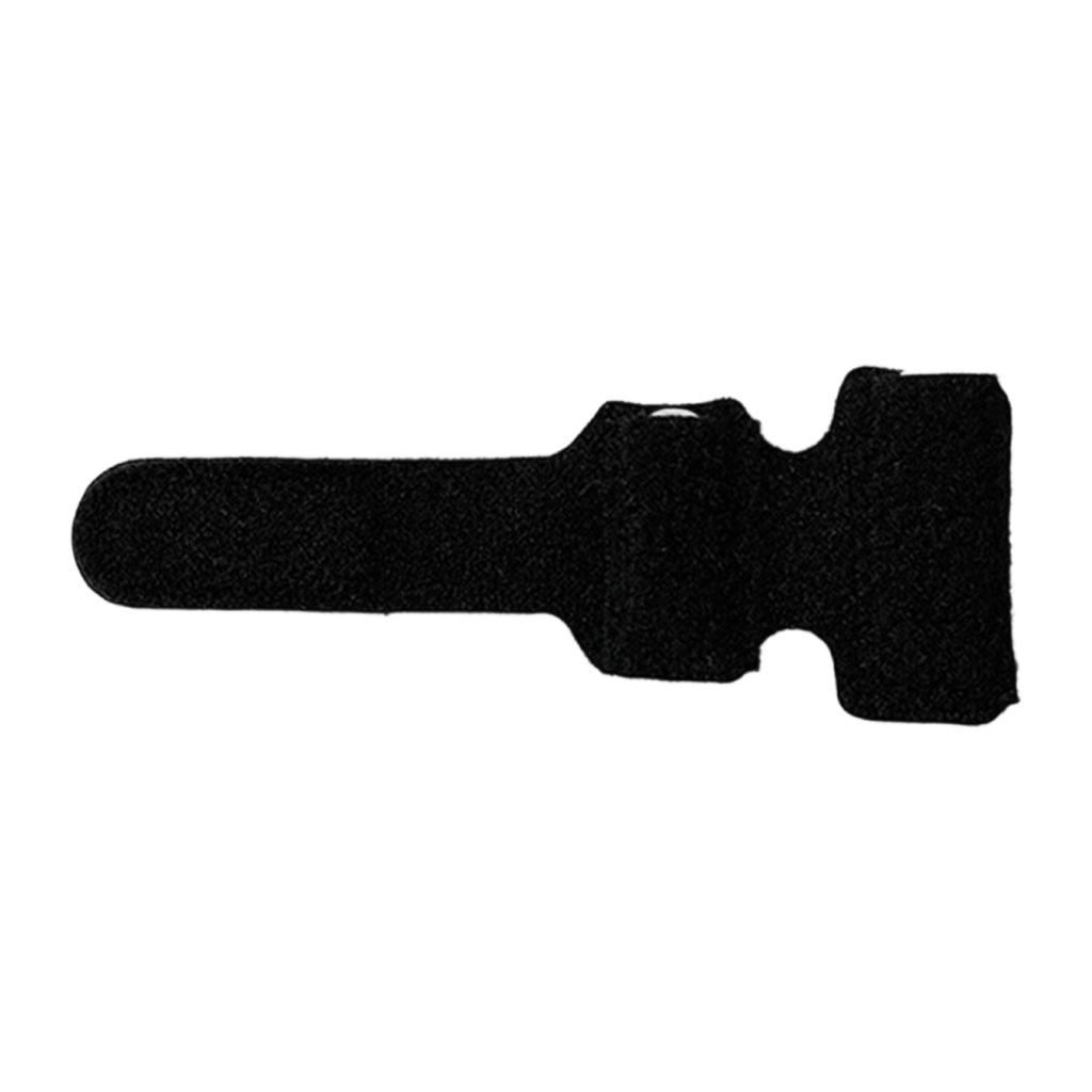 Adjustable Hammer Toe Splint with Aluminum Support Plate for Toe Alignment and Protection Soft Fabric Wrap for Foot Comfort and Correction