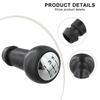 5 Speed Black Chrome Shift Compatible Shift Knob Black 5 Speed Shift Lever Knob Smooth Shifting Wide Compatibility