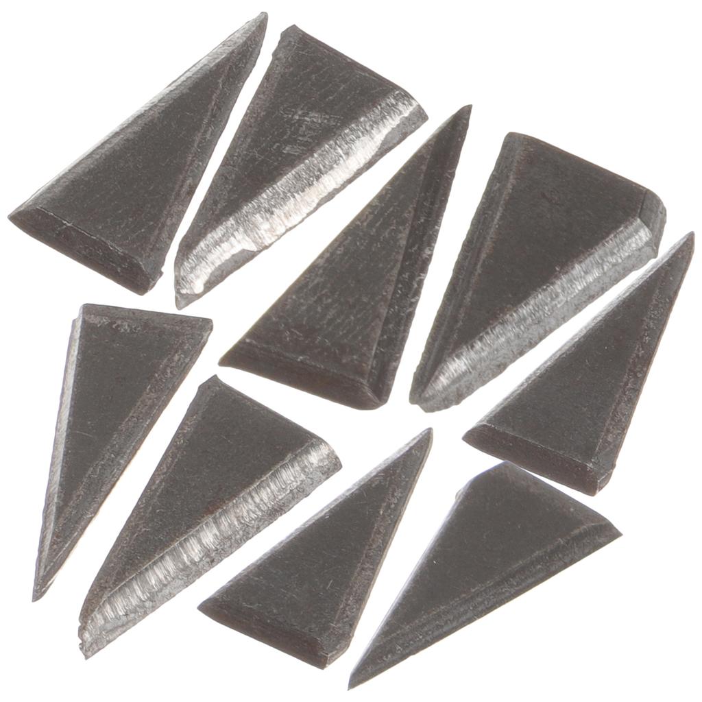 9 Pcs Iron Wedge For Axe Handle Metal Handle Splitting Wedge Reinforcing Wedge Practical Wedge Hand Tools Hammer