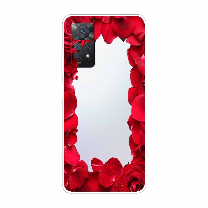 For Xiaomi Redmi Note 11 Pro 5G Case Transparent Soft TPU silicon Phone Cover For Xiaomi Redmi Note11 Pro 4G Case Clear Funda