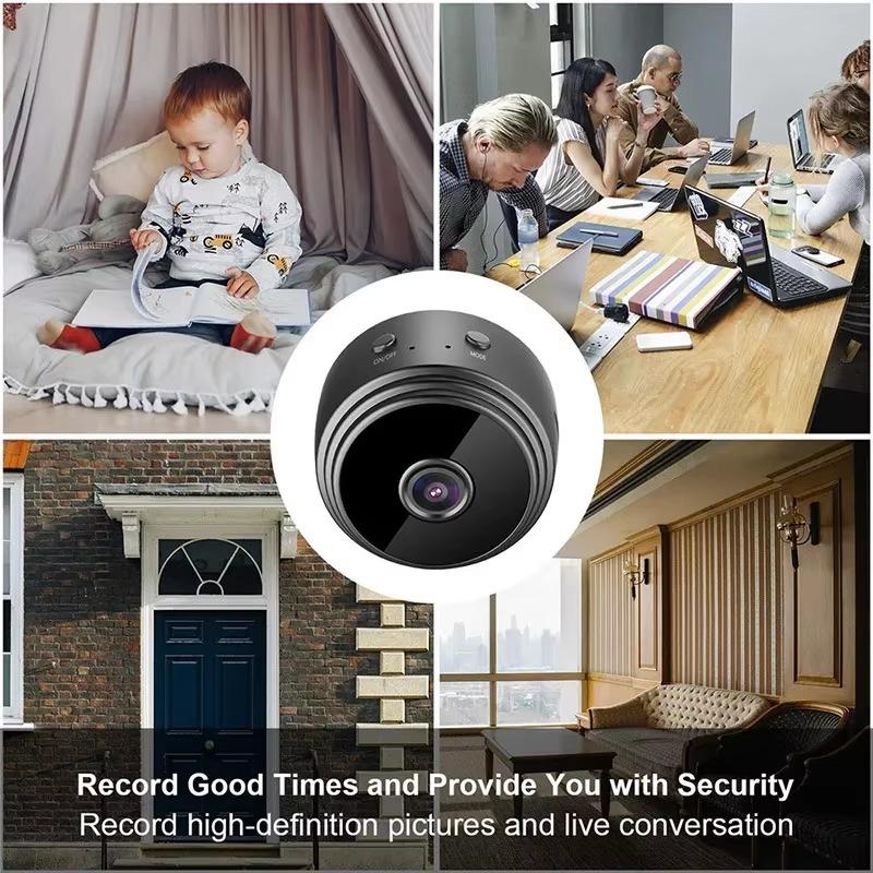 A9 IP kamera WIFI lauko 4K HD kamera naktinio matymo išmanusis namų garso ir vaizdo belaidės kameros saugos kameros AI žmogaus priartinimas