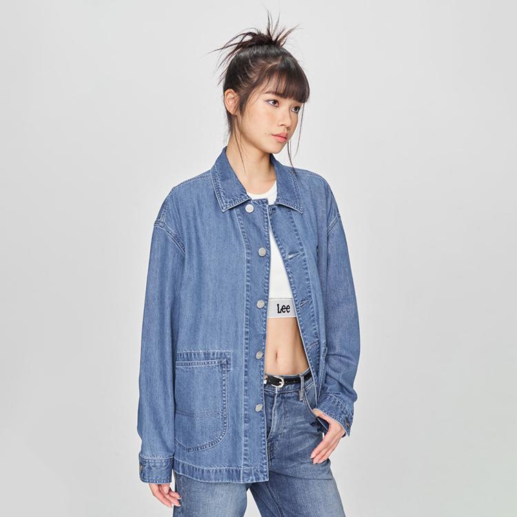 Lee SS25 Denim Jacket Unisex Clothing LUT009831207644A08016