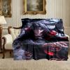 1pc Digital Print Nap Blanket, Naruto Blanket for Home Use, All Season Warmth, Christmas and Valentine's Day Gift Blanket