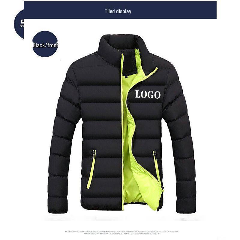 Men's Trendy Thickened Casual Cotton Jacket: Versatile, Warm Winter Coat