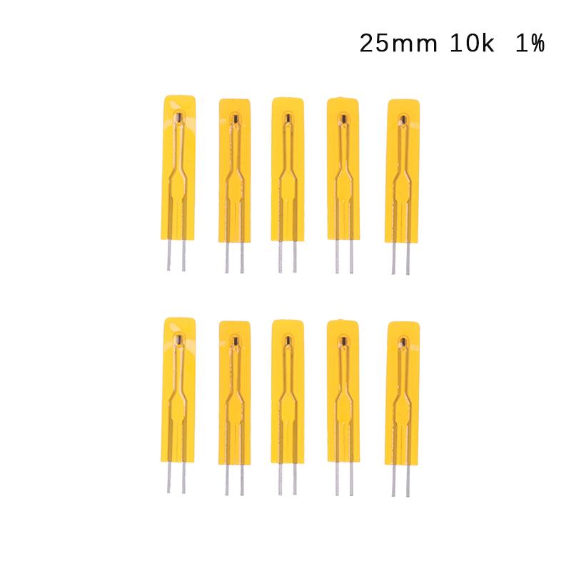 

10Pc Ntc Thin Film Thermistor 3950 10K 50K 100K Mf5B Smd 1% Temperature Sensor 25mm