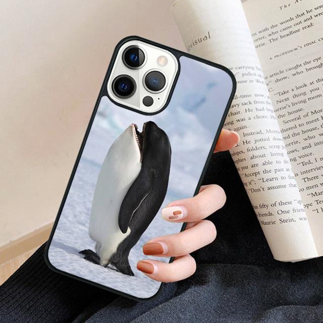 Novelty Killer Whale phone Case Cover For iPhone 17 Air 16 15 14 Plus for apple 16 11 12 13 Pro Max coque